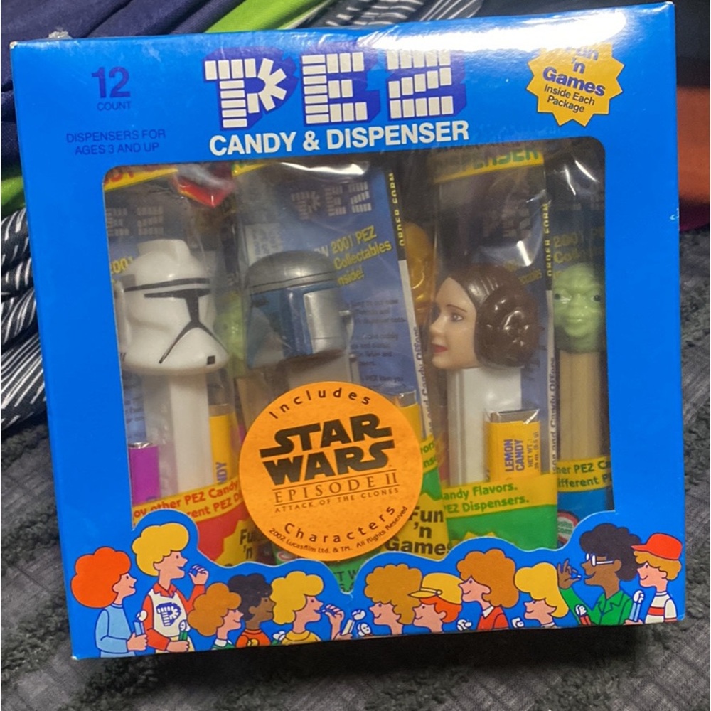 Star Wars PEZ set NEW SEALED BOX